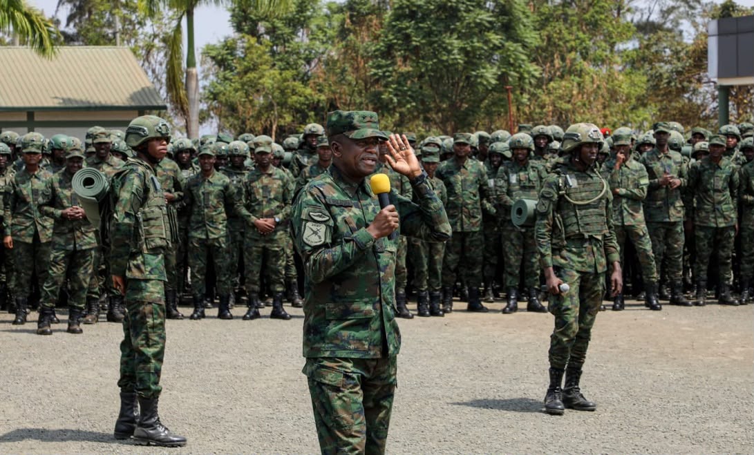 RDF and Police officers briefed for Mozambique peace mission mozambique