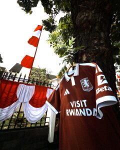 aston villa visit rwanda